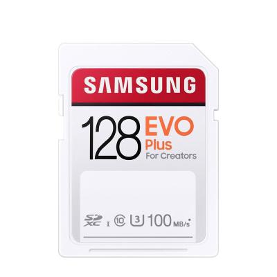 China 100% genuine plastic evo plus sd memory card 128gb u1 u3 class10 100mb/s uhs-i camera cards for sale