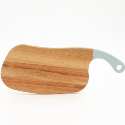 China Durable High Quality Hardwood Cutting Boards Oversized Dustproof Cutting Plates With Handle for sale