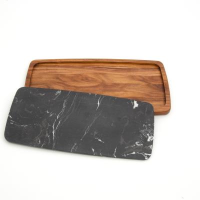 China Best Selling Viable Clear Color End Grain Cutting Board Quality Assurance Rectangle Cutting Plates for sale