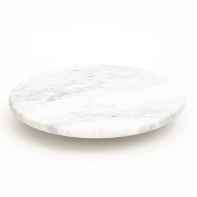 China Vegetable/Cheese/Bread/Marble Selling White Round Breakfast/Round Kitchen Utensils Best Serving Tray Multi Function Serving Food Tray Dish for sale