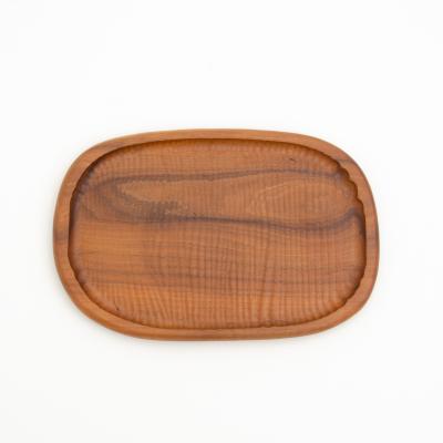 China Durable Multi Function Corrosion Resistant Smooth Edge Rectangle Wooden Dish For Serving for sale