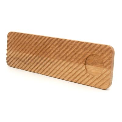 China Sustainable Eco-friendly Function Cutting Bread Cheese Show Oak Wooden Material Arduino Mini Bamboo Wood Bread Cutting Board for sale