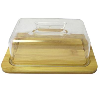 China Biodegradable Breakfast/Vegetable/Cheese/Bread/Cake Tray Best Selling Cake Display Long Life Kitchen Utensils Dividing Tray With Lid for sale