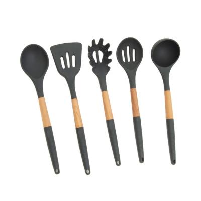 China China Supplier Useful Useful Silicone Kitchen Utensils Reusable Home Reusable Cookware Set for sale