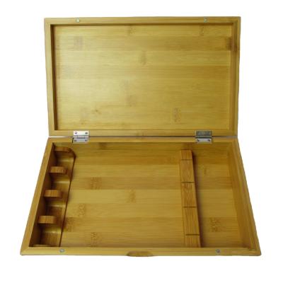 China Sustainable High Quality Bamboo Multi Function Kitchen Tool Box High Grade Wooden Stash Boxes for sale