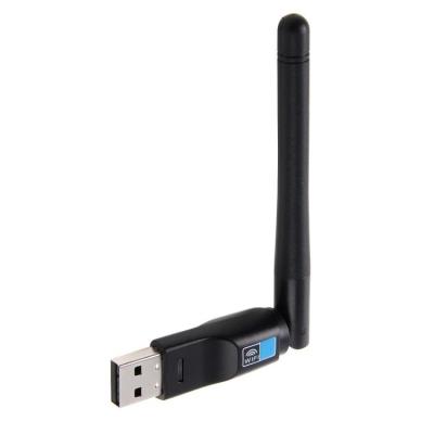 China Desktop 802.11N USB Wifi BT 4.0 Adapter with Antenna 150M Wireless Network Card BT Wireless Adapter for Desktop Laptop for sale