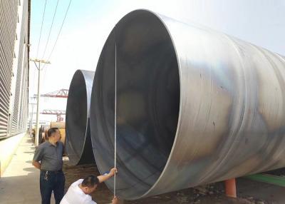 China Spiral Submerged Arc Welding Steel Pipe For Scaffolding ASTM A252/A53 Standard Wide Diameter Range zu verkaufen