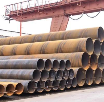 Chine Pipe en acier SSAW de qualité 10 20 45 pour projets structurels 5 mm-25,4 mm à vendre