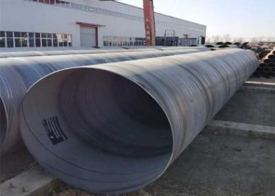 Cina 5 mm-25,4 mm Acciaio al carbonio SSAW Pipe Superficie Verniciatura nera oliata o rivestimento 3PE in vendita