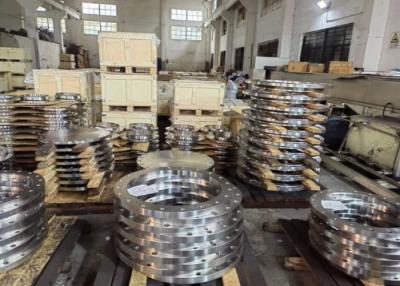 China Slip-On Steel Blind Flange Zwarte verfoppervlakte Voor flenzen Verbindingsvereiste Te koop