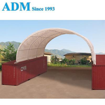 China carport pvc fabrica container shelter for 20foot container for sale