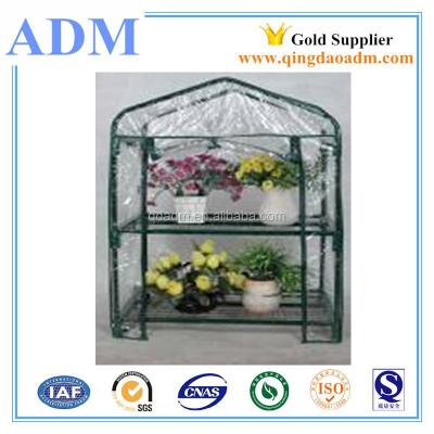 China Easily Assembled Row Mini Flower Greenhouse for sale