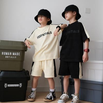 China BILLIONS Casual Clothes For Kids Boy Toddler Summer Boy T-shirt And Shorts Sets for sale