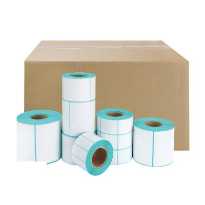 China Waterproof Hot Selling Thermal Shipping Label Packing Thermal Adhesive Blank Thermal Shipping label for sale