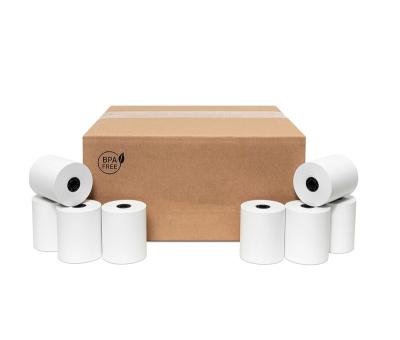 China Cash register / POS machine Wholesale Thermal Paper Roll 80mm Cash Register Paper For POS ATM Bank Thermal Paper Receipt Roll for sale