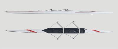 China Barco de rowing del hombre del peso ligero 2/pequeño OEM de los barcos que compiten con del rowing en venta