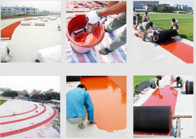 China Non Slip Rubberize Running Track Construction , Athletic Track Surfaces for sale