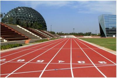 China Outside Elastic Thick Rubber Running Track Material for Soccer Sports for sale