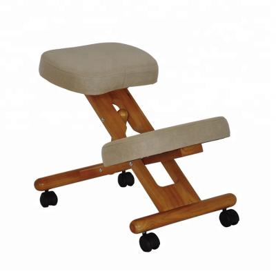 China wooden lift chair kneeling chair/ergonomic chair fabric chairs/design office quality for typing for sale