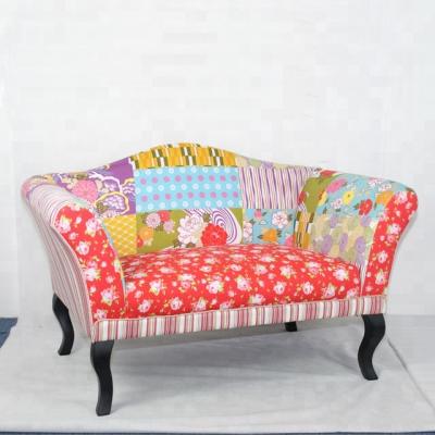 China Classic Chesterfield SOFA Hot Sales Kids Patchwork Flower Fabric Sofa for sale