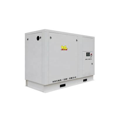 China 55KW 75HP 3bar 5bar Lubricated Low Pressure Screw Air Compressor Price Tanker Discharging Air Compressor for sale