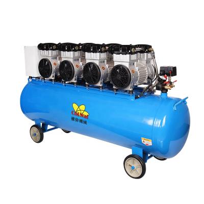 China Portable Low Noise Oil Free Piston Cheap Low Noise Oil Free Mini Air-Compressor Piston Air Compressor for sale