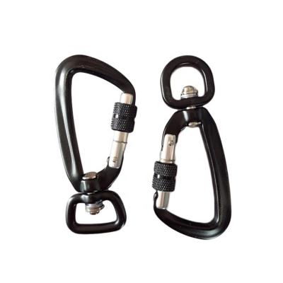 China General Industry Metal Rigging Swivel Snap Hook Carabiner for sale