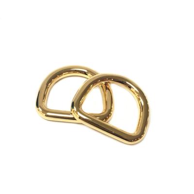 China Bag Or Dog Pets Metal D Buckle Zinc Alloy Ring For Bag Accessories for sale