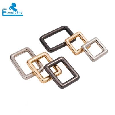 China Bag or Dog Pets Accessories Die Casting Bag Hardware Accessories Rectangle Square Ring Buckle For Backpack Strap for sale