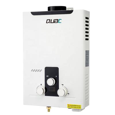 China Hotsale Outdoor Type 6L Gas Home Use Flue Water Heater for sale