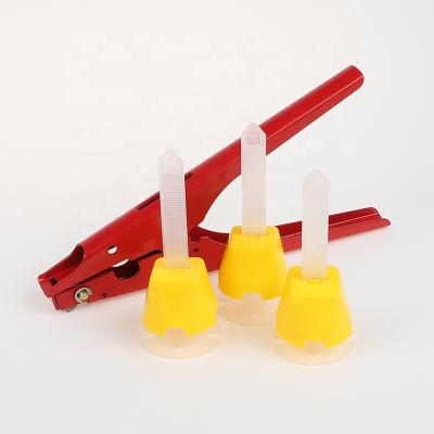 China Modern Wholesale Tools Tile Leveling Plastic Wedges Spacer System for sale