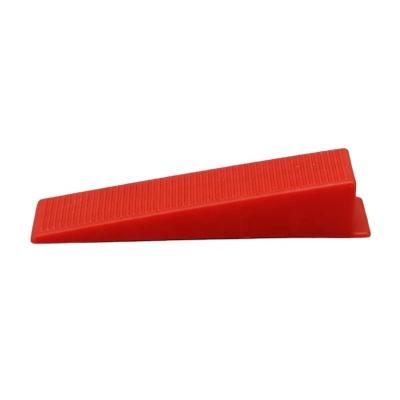 China Modern Tile Leveling System Wedges One Bag 100pcs Tile Leveling Wedges High Quality Tile Wedges for sale