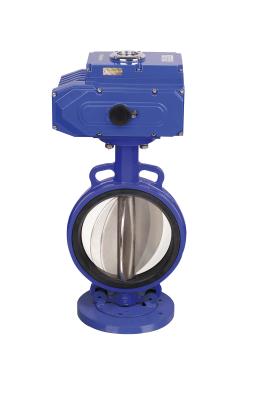 China Remote Control Part Turn Actuator , Butterfly Valve Electric Actuator for sale