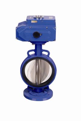 China Motor Control Electric Butterfly Valve Actuator For Water Treatment Equipment for sale