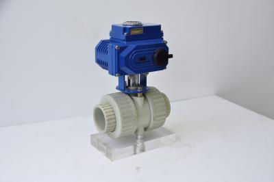 China Waterproof Rotary Electric Actuator Small 50NM~80NM for UPVC Ball Valve for sale