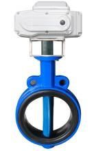 China High Performance Motorised Butterfly Valve , Wafer Lug Type Butterfly Valve for sale