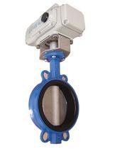 China Heat Resistance Cast steel Electric Butterfly Valve  PN1.0, 1.6, 2.5 MPa Pressure for sale