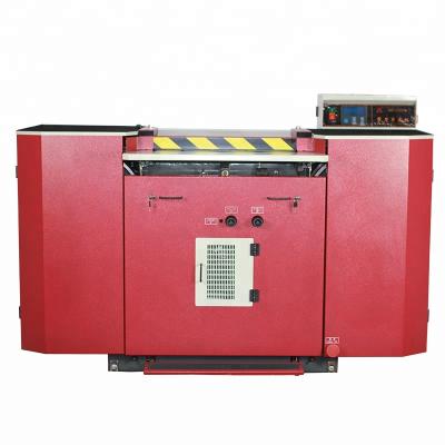 China Shoes And Leather Products 620mm Width PLC Strip Knife PU PVC Leather Splitting Machine for sale