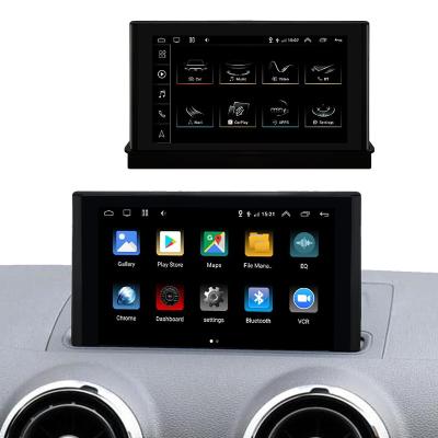 China Foldable Android GPS Car Radio Auto Audio 11.0 For Audi A3 2013-2016 Multimedia Player GPS Stereo Wifi Carplay 4G for sale