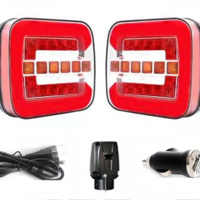 China Trailer Parts Magnetic LED Radio Light Kit For Trailer And Truck for sale