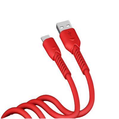 China High Quality 1M/3ft Liquid USB Cable Camera Silicone Micro USB Cable for sale