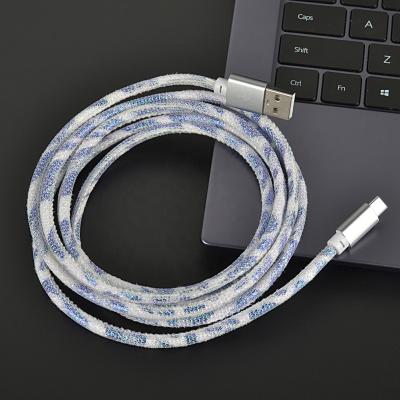 China 2021 New Arrivals Colorful Leather Camera MFI C89 C94 Disne Charger Cable For iPad For Anker for sale