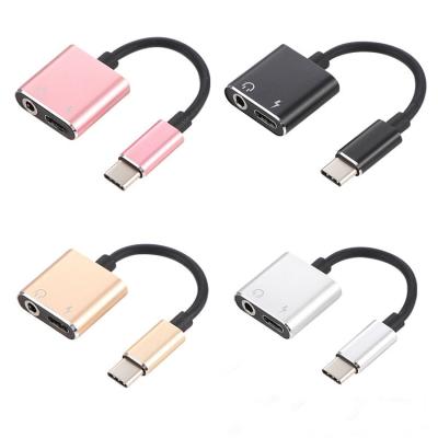 China COMPUTER 2 in 1 Digital 3.5 mm Audio Connector Earphone Audio Listening and Phone Call for Samsung for Huawei for sale