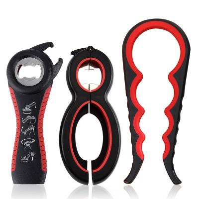 China MANJIA Viable Pack 5in1 3 and 6-in-1 Kitchen Multi Tool Kit BFJM104 and Pot Handle Opener Lid Seal Remover Lid Twist Off Bottle Opener for sale