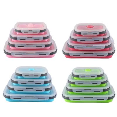 China Viable Wholesale Safe Collapsible Collapsible Silicone Eco Friendly Collapsible Bowl for sale