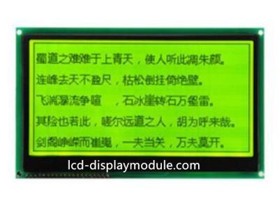 China 3.3V 240 x 120 grafisches kleines LCD-Modul, Anzeige des Gelbgrün-STN Transflective LCD zu verkaufen