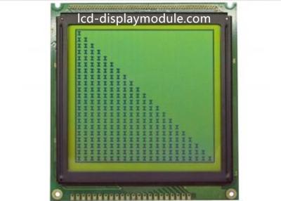 China 62,69 * 62,69 Millimeter LCD ansehend zeigen Modul STN mit Gelbgrün-Hintergrundbeleuchtung 5.0V an zu verkaufen