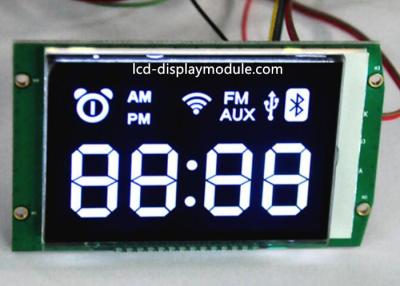 Cina PIN di metallo LCD di segmento dello schermo sette del pannello di alta luminosità 66,00 * 45.50mm che osservano in vendita