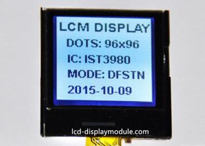 중국 DFSTN 네거티브 96 x 96 LCD 디스플레이 단위 백색 LED 22.135mm * 22.135 mm 보기 판매용