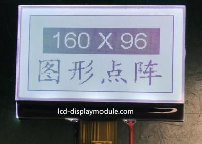 China 6 Uhr ZAHN LCD-Modul, 160 x 96 weißes LED FSTN LCD Modul ISO 14001 zu verkaufen